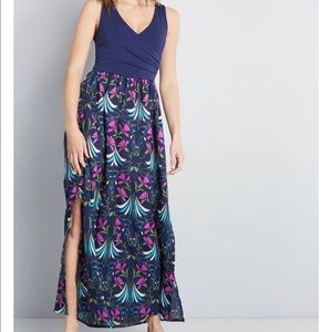 NWT ModCloth Boundless enjoyment maxi dress